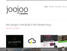 Tablet Screenshot of joojoocreative.com